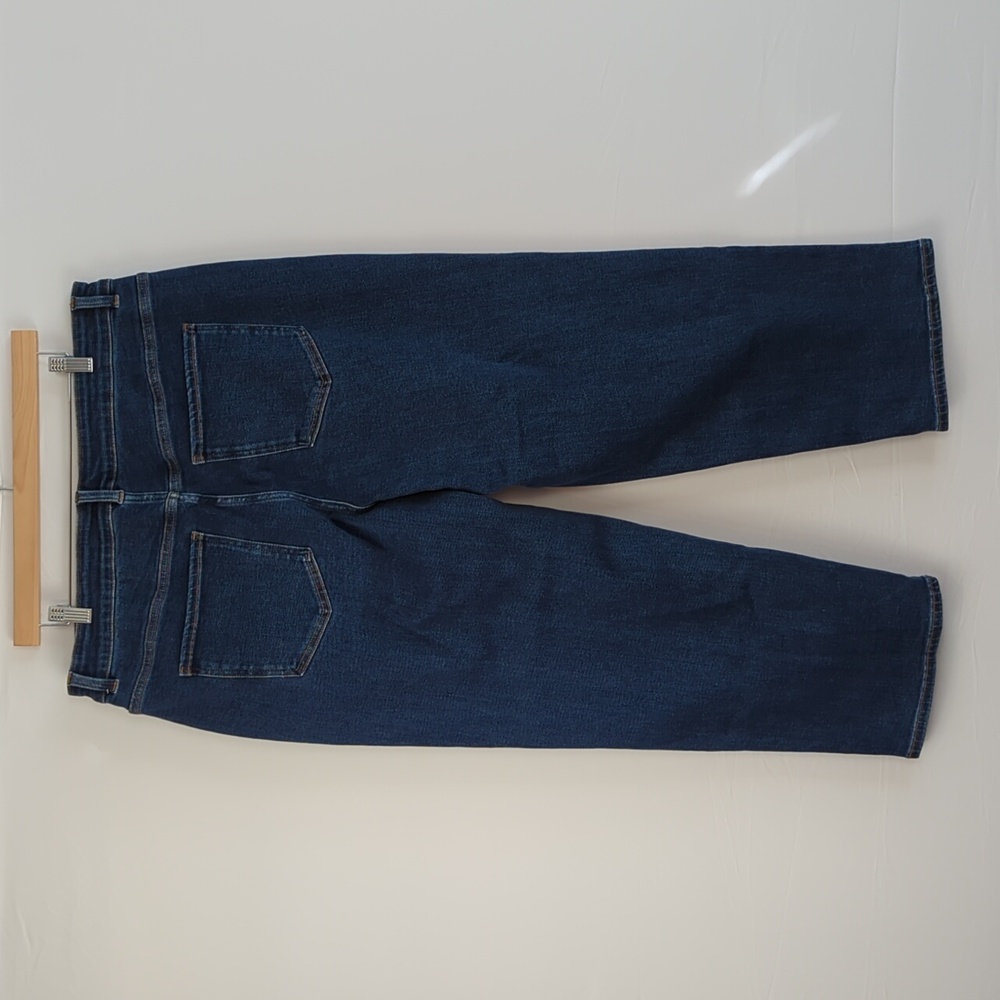 Universal Standard Etta High Rise Straight Leg Jeans in Aged Indigo l Size 16 - Picture 11 of 12